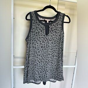 Banana Republic Printed Sleeveless Blouse